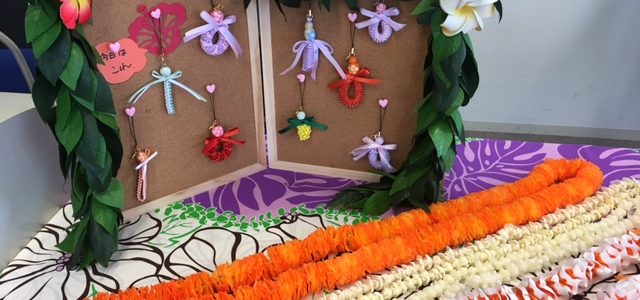 我孫子地区父母会講習会「ハワイアンレイ(ストラップ)作り」 我孫子地区父母会講習会「ハワイアンレイ(ストラップ)作り」